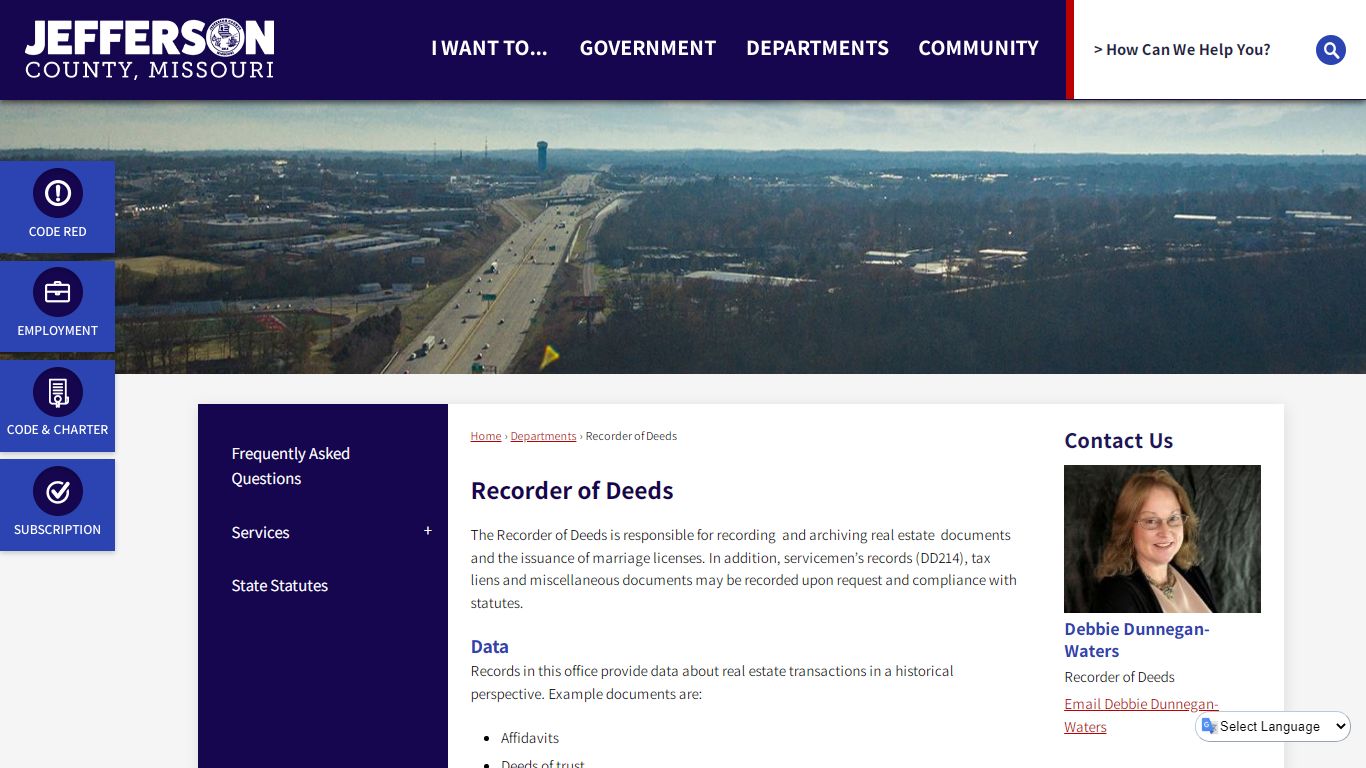 Recorder of Deeds | Jefferson County, MO